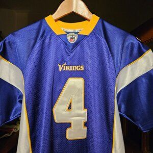 Minnesota Vikings Brett Favre #4 Purple Jersey - Reebok - Size XL